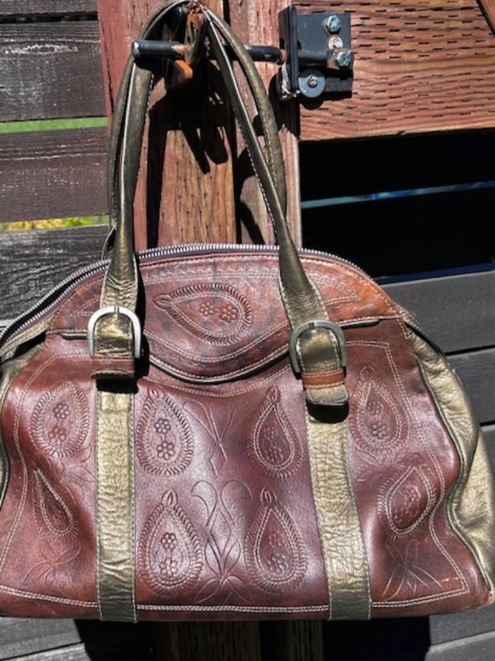 Boho Leather Handbag